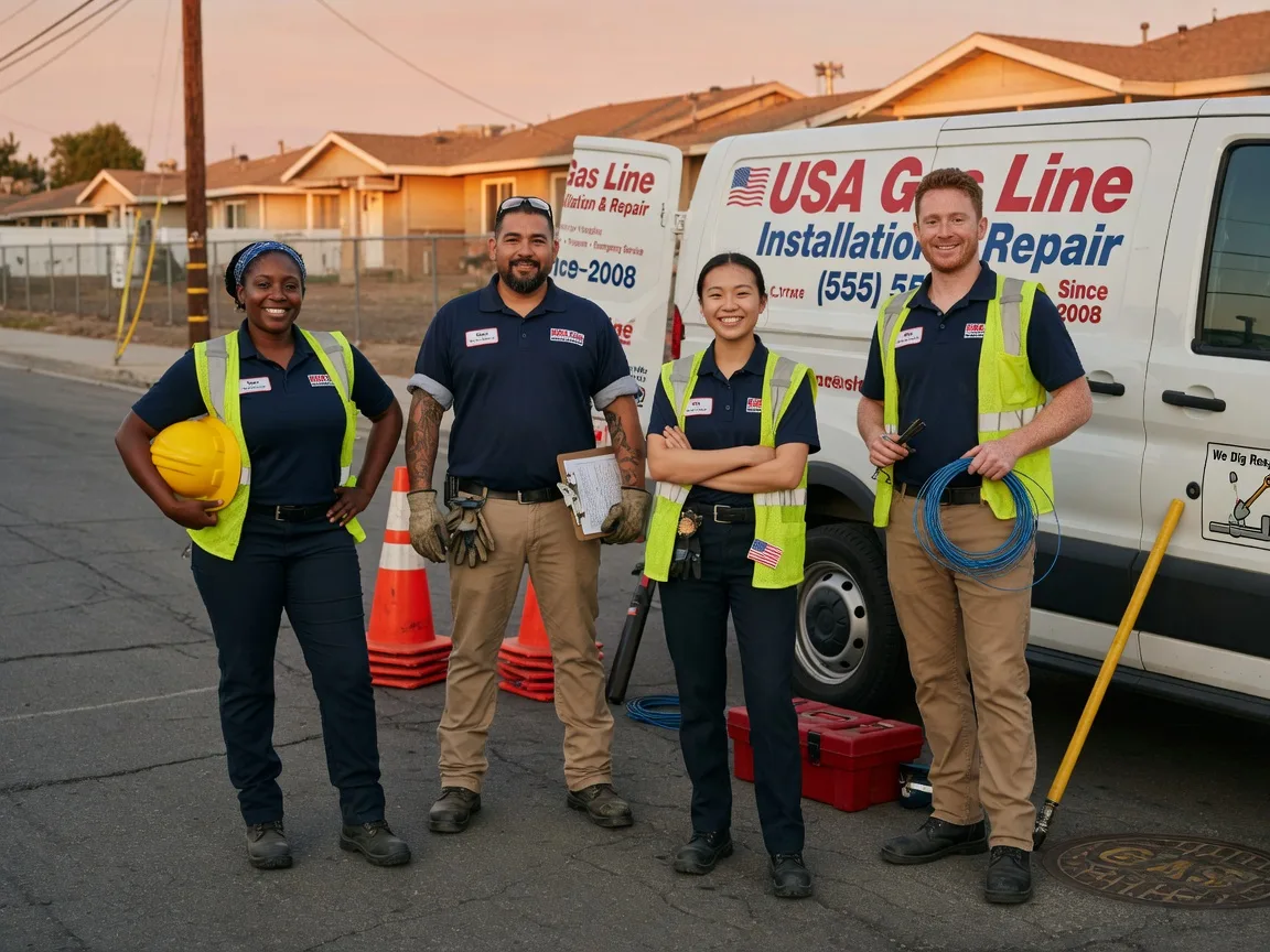 Gas Line Installation company in Loretto, MI
